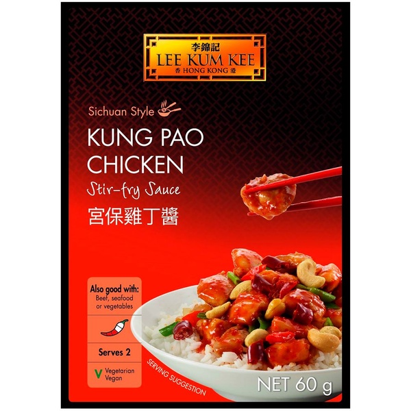 Lee Kum Kee kung pao chicken voorkant