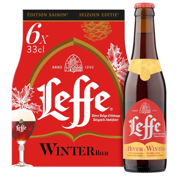 Leffe bier winter multipack voorkant