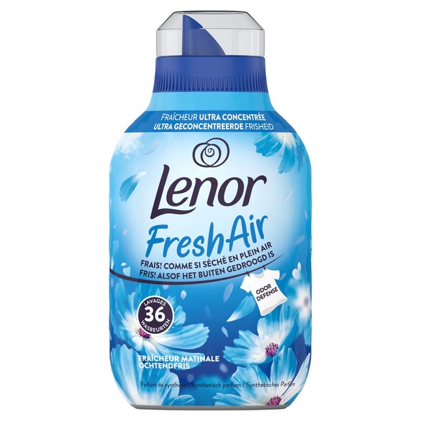 Lenor wasverzachter ochtendfris voorkant