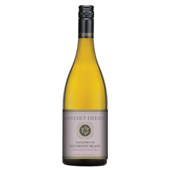 Leveret estate witte wijn sauvignon blanc voorkant