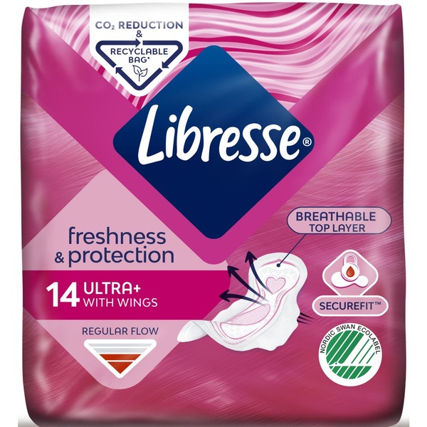 Libresse Maandverband Normal Wings voorkant