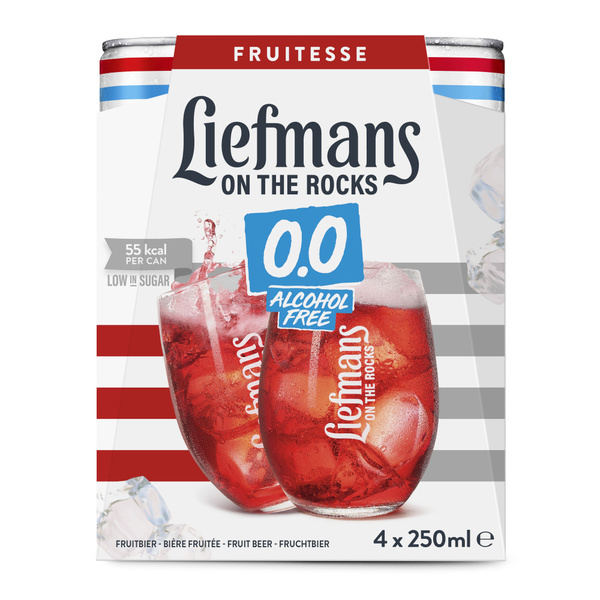 Liefmans Fruitbier Fruitesse 0.0 4x330 ml voorkant