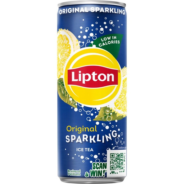 Lipton frisdrank sparkling voorkant