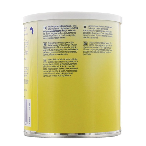 Lokaal Advanta Blik 500 gr achterkant