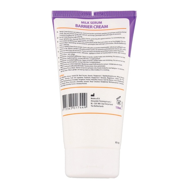 Lokaal Barriere creme 150 mililiter achterkant