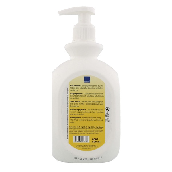 Lokaal Barriere creme 500 ml achterkant