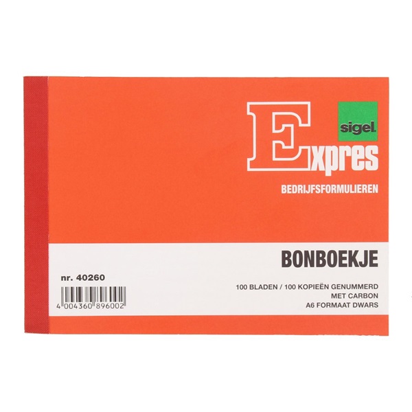 Lokaal Bonboekje A6 voorkant