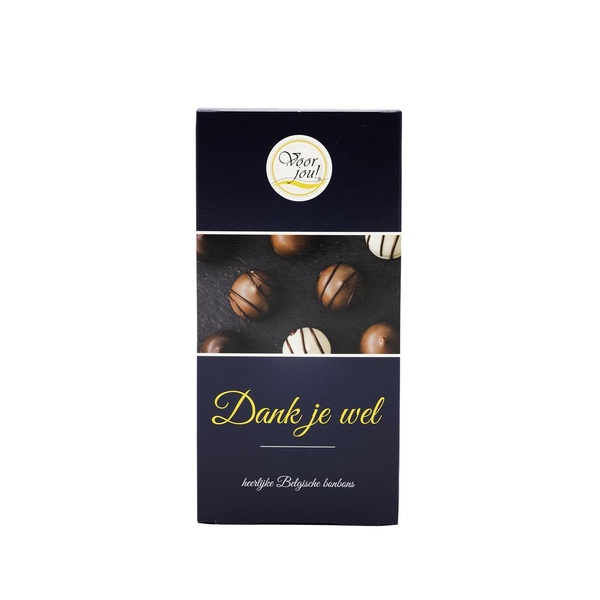 Lokaal bonbons dank je wel voorkant