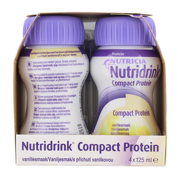 Lokaal Compact Proteine Vanille achterkant