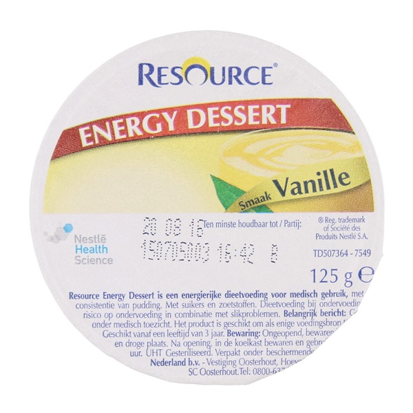 Lokaal Dessert Vanille voorkant