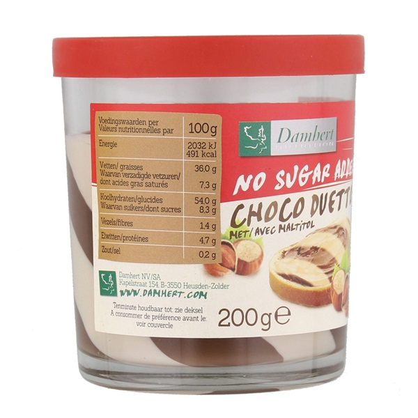 Lokaal Duopasta S.V. achterkant