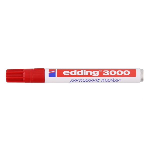 Lokaal Eddingstift Rood voorkant