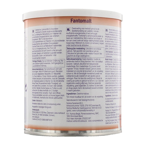 Lokaal Fantomalt 400 gram achterkant