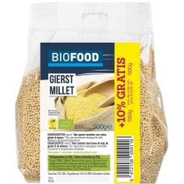 Lokaal gierst voorkant