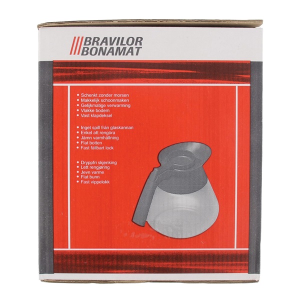 Lokaal Glazen kan voorkant