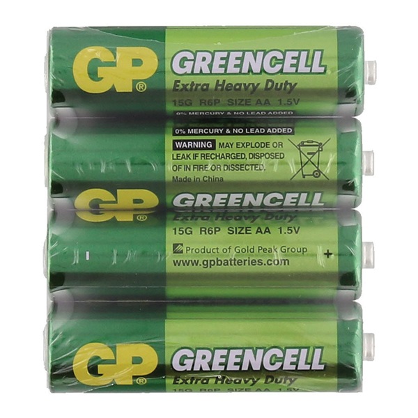 Lokaal Greencell batterij voorkant