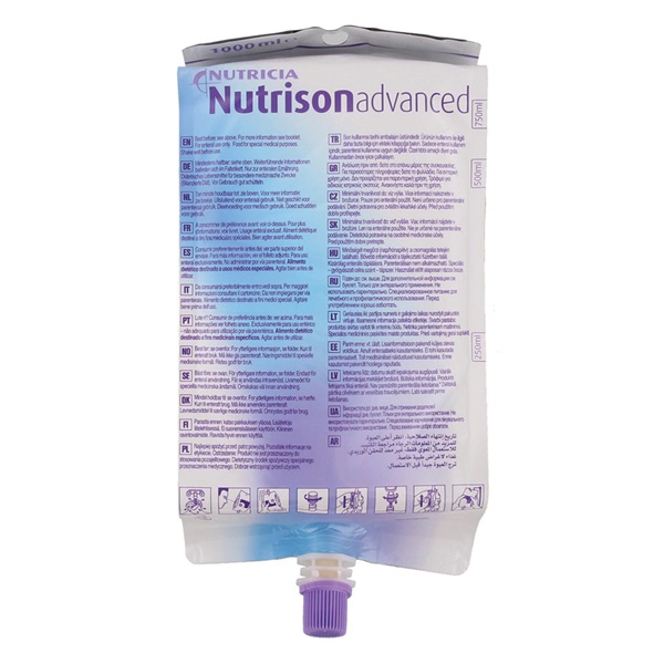 Lokaal Nutrison Cubison Advanced achterkant