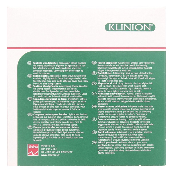 Lokaal Pleister 5m x 6cm achterkant