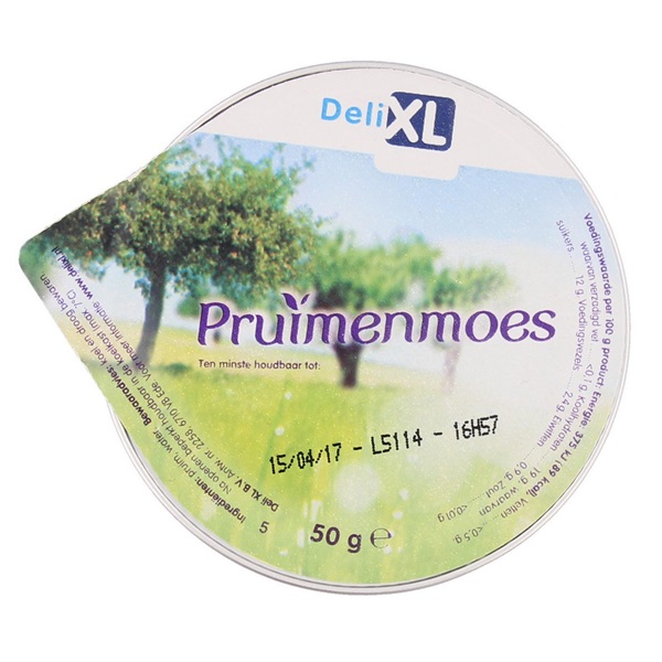 Lokaal Pruimenmoes 50 gram voorkant