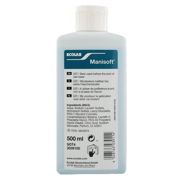 Lokaal Reinigingslotion Zacht achterkant