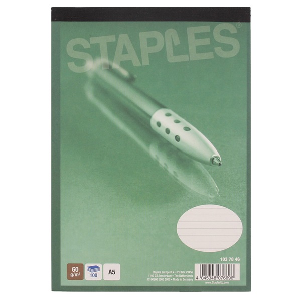 Lokaal Schrijfblok A5 voorkant