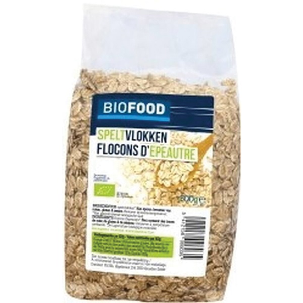 Lokaal speltvlokken voorkant