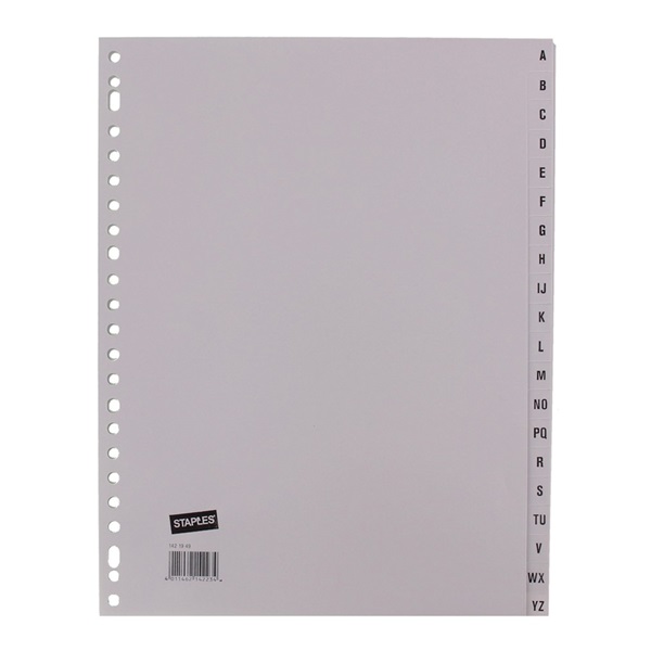 Lokaal Tabblad A/Z 23 rings voorkant