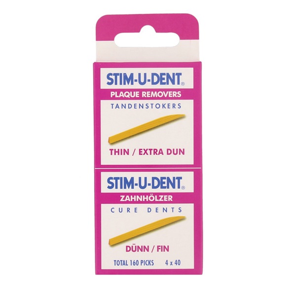 Lokaal Tandenstokers Blauw voorkant