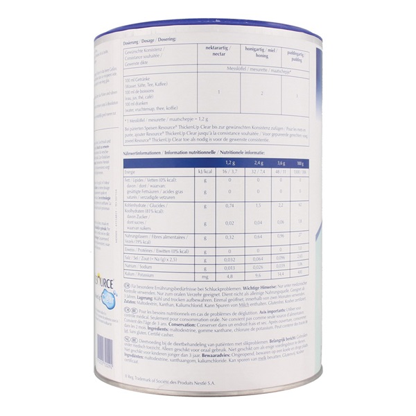 Lokaal Thicken Up 900 ml achterkant