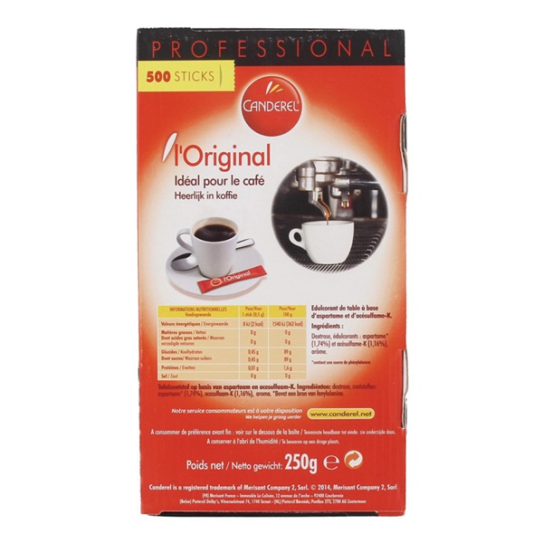 Lokaal Zoetjes 500 stuks achterkant