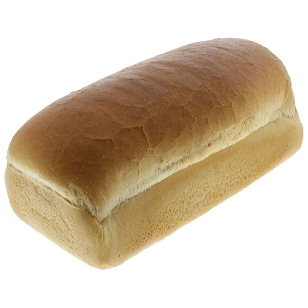 Lokale Bakker boeren wit heel gesneden voorkant