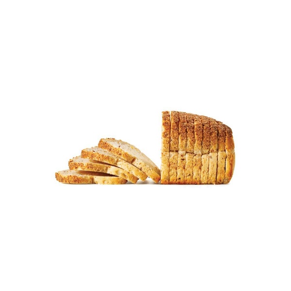 Lokale Bakker meerzaden wit half voorkant