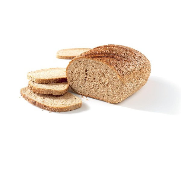 Lokale Bakker vloerbruin met sesam Heel voorkant