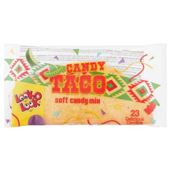 Look-O-Look candy taco achterkant