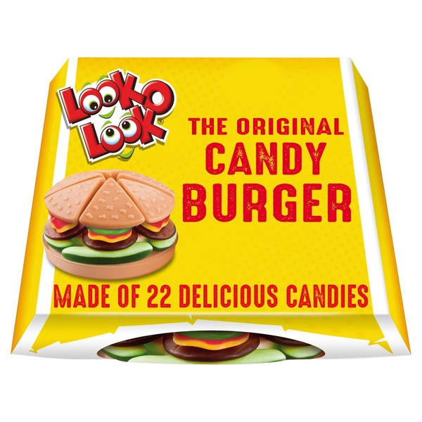 Look-O-Look mini cake burger voorkant