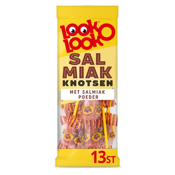 Look-O-Look salmiak knotsen voorkant