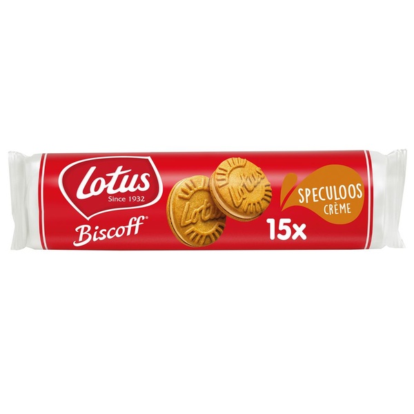 Lotus speculoos koek sandwich speculoos voorkant