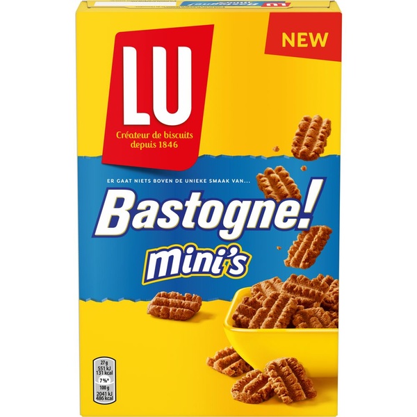 Lu Bastogne mini's bastogne voorkant