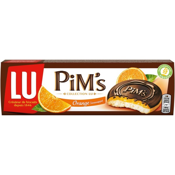 Lu Chocolade Pim'S Sinaasappel voorkant