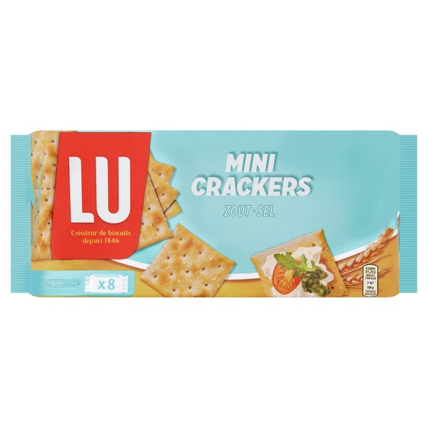 Lu minicrackers zout voorkant