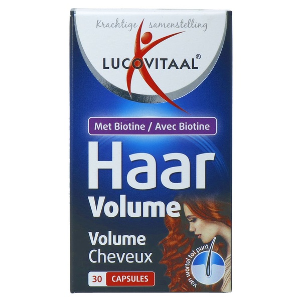 Lucovitaal haar volume achterkant