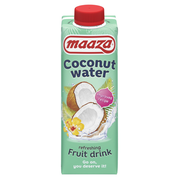 Maaza Maaza Kokoswater 330 ml voorkant