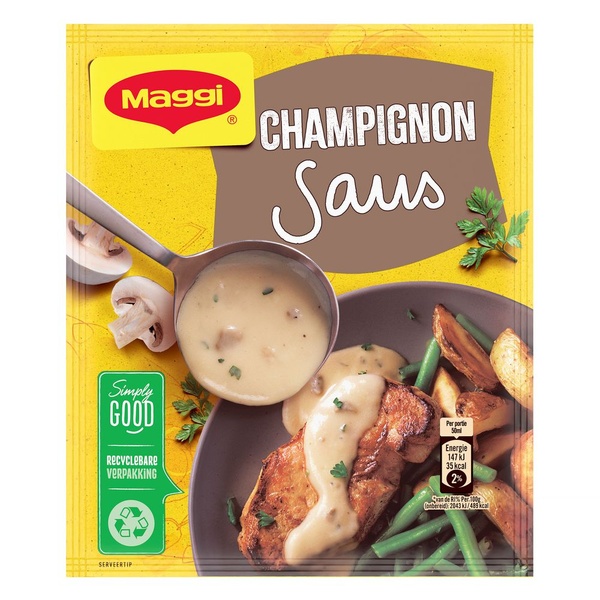 Maggi Champignonsaus voorkant