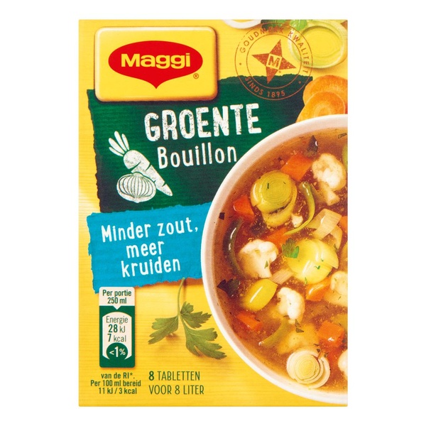 Maggi groentebouillon voorkant