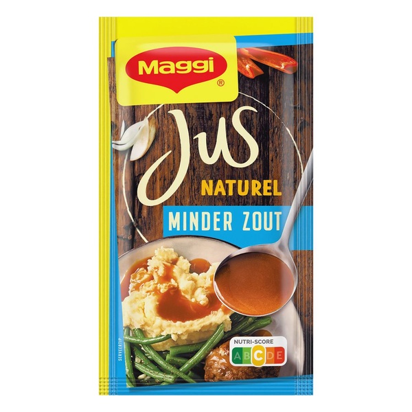Maggi jus naturel minder zout voorkant