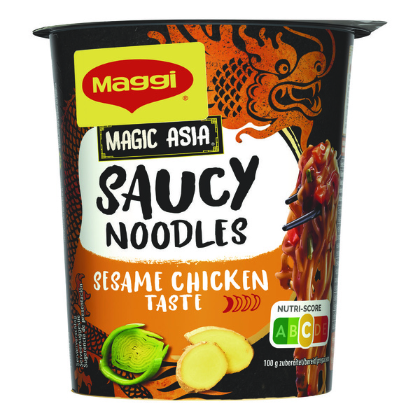 Maggi saucy noedels sesame chicken voorkant