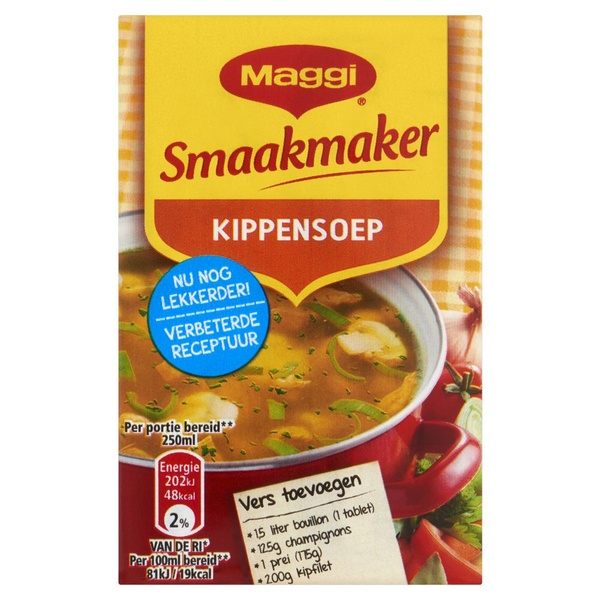 Maggi smaakmaker soep kip voorkant