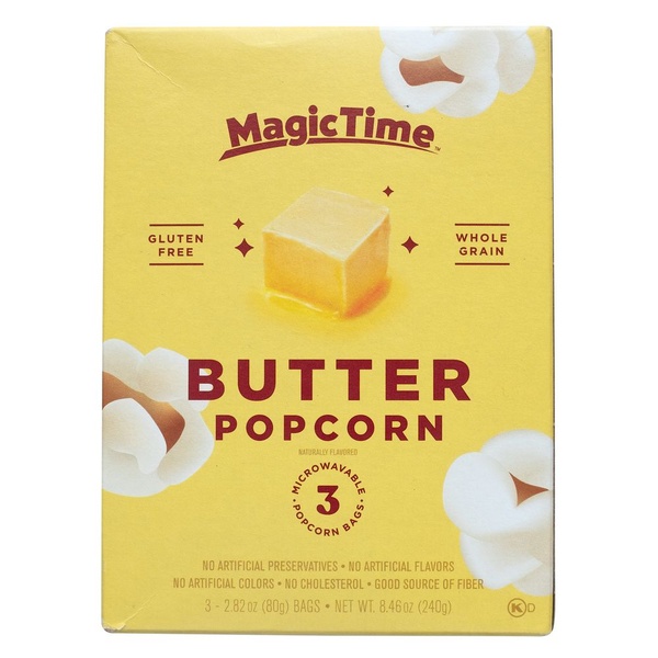 Magic Time butter popcorn voorkant