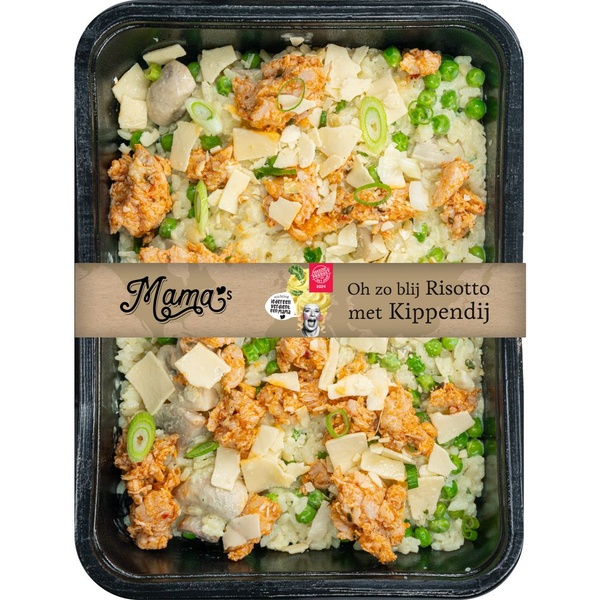 Mama's kippendij risotto voorkant