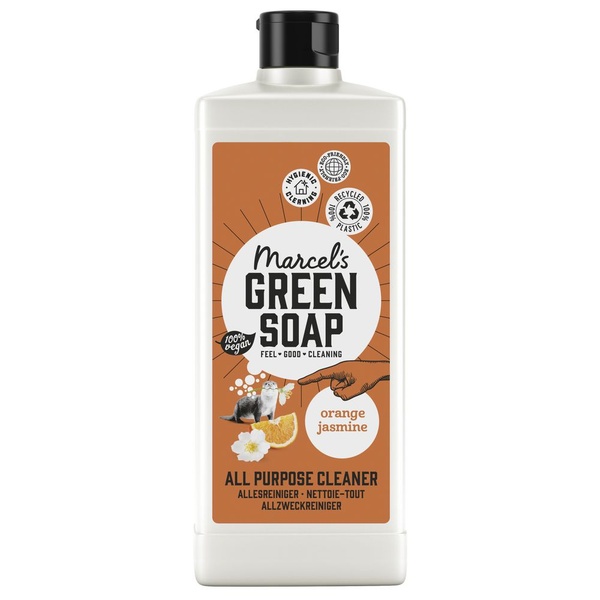 Marcel's Green Soap Allesreiniger sinaasappel jasmijn voorkant